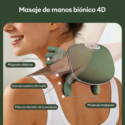 Masajeador Inalámbrico para Cuello y Hombros